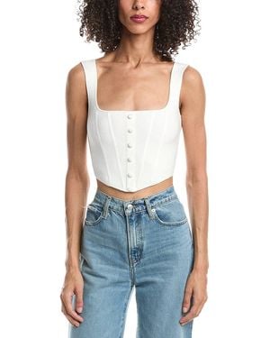 GUIZIO Knitted Corset - Blue