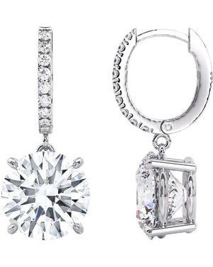 Lab Grown Diamonds 14K 3.50 Ct. Tw. Lab-Grown Diamond Earrings - White