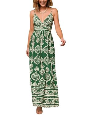 Vincent Anette Maxi Dress - Green
