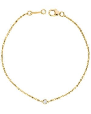 Diana M. Jewels Fine Jewellery 14k Rose Gold 0.20 Ct. Tw. Diamond Bracelet - Metallic