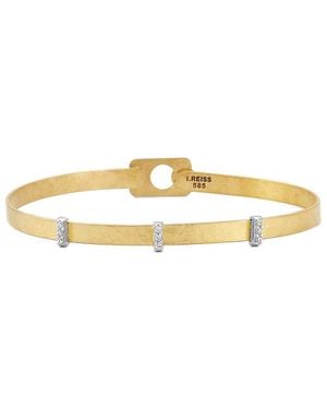 Reiss 14K 0.07 Ct. Tw. Diamond Bracelet - Metallic