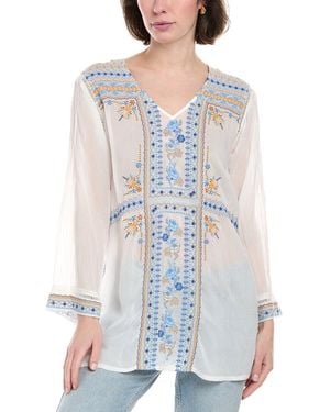 Johnny Was Palmari Tunic - Blue