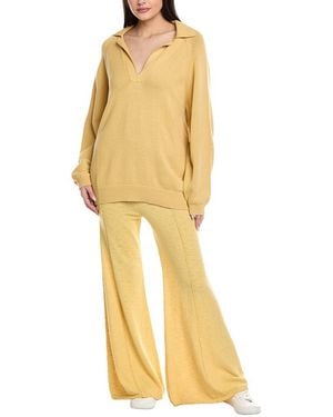 Free People 2Pc Drea Jumper Set - Yellow