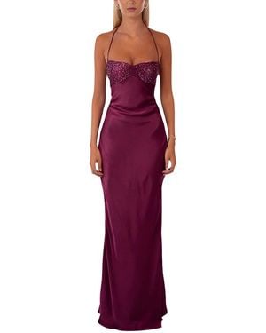 LOEY Maxi Dress - Purple