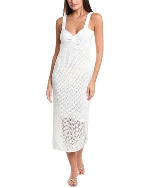 Surf Gypsy Knit Maxi Dress - White