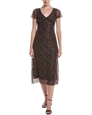 Moonsea Midi Dress - Brown