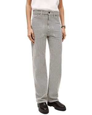 Ba&sh Pantalon Carpenter Trouser - Grey