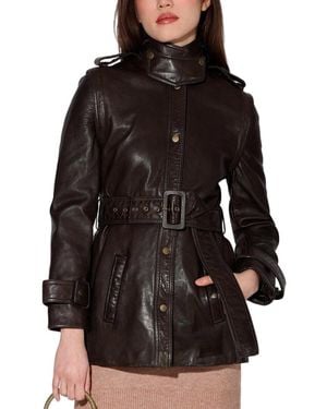 Walter Baker Imani Leather Jacket - Black