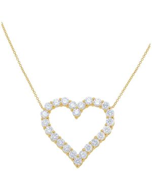 Diana M. Jewels Fine Jewellery 18k 3.55 Ct. Tw. Diamond Necklace - Metallic