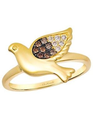 Le Vian Le Vian 14K 0.13 Ct. Tw. Diamond Ring - Metallic