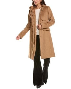 KARL LAGERFELD Wool-Blend Coat - White