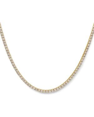 Diana M. Jewels Fine Jewellery 14k 11.75 Ct. Tw. Diamond Tennis Necklace - Natural