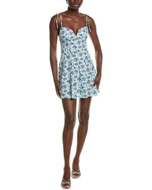 Moonsea Mini Dress - Blue