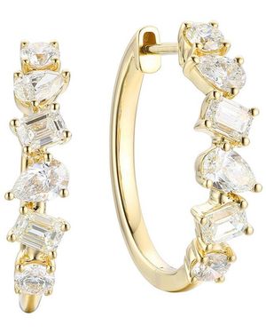 Gregg Ruth 14K 2.37 Ct. Tw. Diamond Earring - Metallic