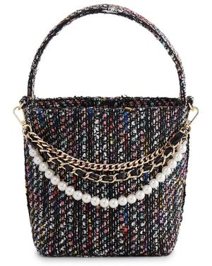 Shiraleah Anya Top Handle Bucket Bag - Black