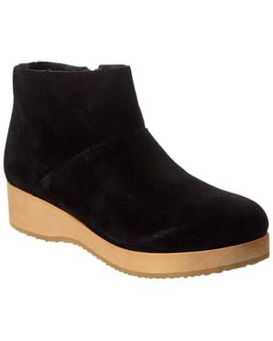 Eileen Fisher Warm Suede Boot - Black