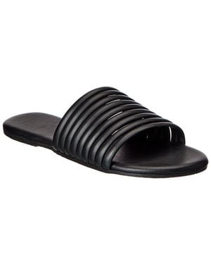 TKEES Caro Leather Sandal - Black