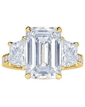 Lab Grown Diamonds 14K 6.20 Ct. Tw. Lab-Grown Diamond Ring - Blue