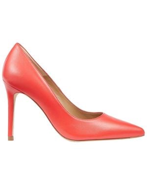 LK Bennett Fern Nappa Leather Closed Courts - Pink