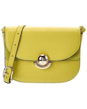 Furla Sfera Leather Crossbody - Yellow