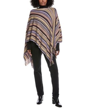 Missoni Wool-Blend Poncho - Multicolor