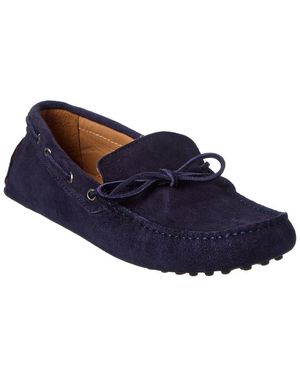 J.McLaughlin Linus Suede Loafer - Blue