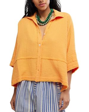Free People Happy Days Top - Orange