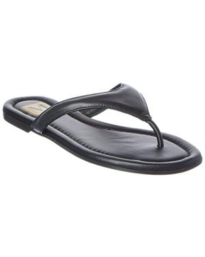 M by Bruno Magli Malora Leather Sandal - Grey