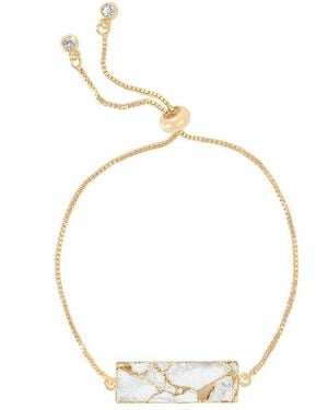 Saachi 18K Plated Mojave Bracelet - Metallic