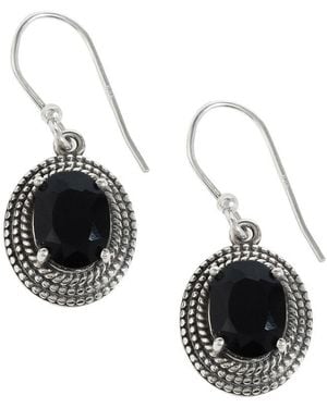TIRAMISU 7.35 Ct. Tw. Onyx Drop Earring - Black