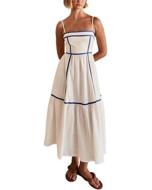 LEON GORI Midi Dress - Natural