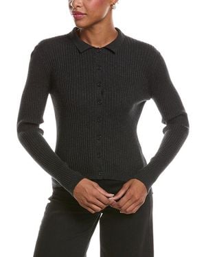 Velvet By Graham & Spencer Nikki Lux Cashmere-Blend Jumper - Black