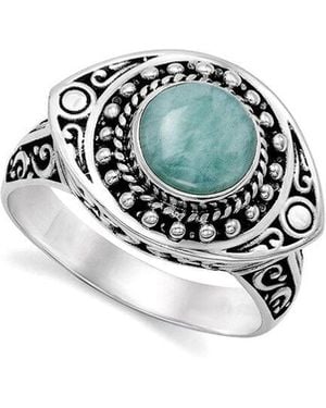 Samuel B. 2.00 Ct. Tw. Larimar Ring - White