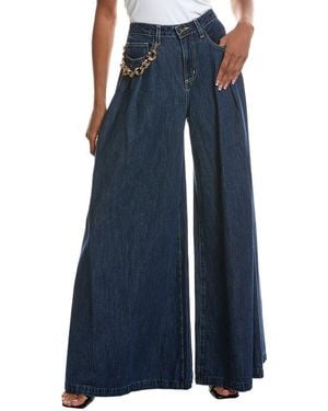 L'Agence Chayse High-Rise Super Wide Leg - Blue
