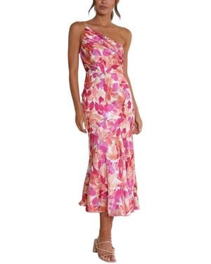 DELI S Midi Dress - Red