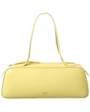 KHAITE Simona Leather Shoulder Bag - Yellow
