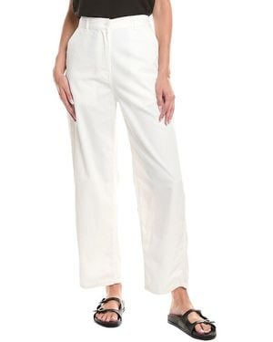 The Row Sharka Cashmere-Blend Pant - White