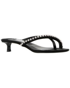 Jimmy Choo Dila 35 Leather Sandal - Black