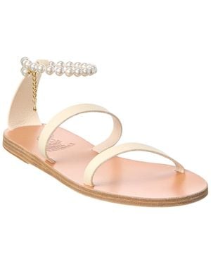 Ancient Greek Sandals Smirni Leather Sandal - Pink