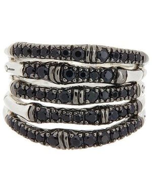 John Hardy Bamboo Heritage Treated Sapphire Ring - White