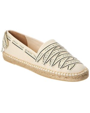 Tory Burch Tory Ribbon Espadrille - White