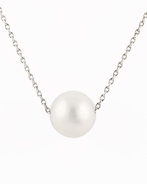 Splendid 10-11Mm Freshwater Pearl Earrings - Metallic