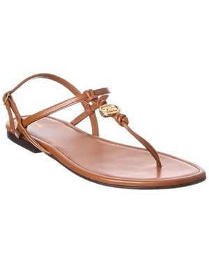 Celine Penny Leather Sandal - Pink