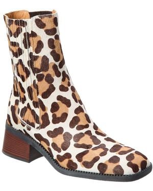Tod's Gomma Haircalf Bootie - Brown