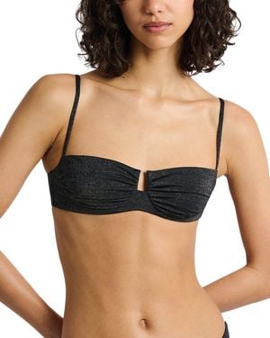 Onia Alessia Bikini Top - Black
