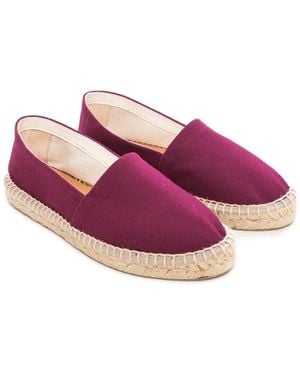 Menina Step Marbella Leather Espadrille - Pink