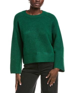 Vince Camuto Raglan Wide Sleeve Jumper - Green