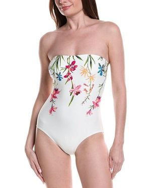 Vince Camuto Bandeau One-Piece - White
