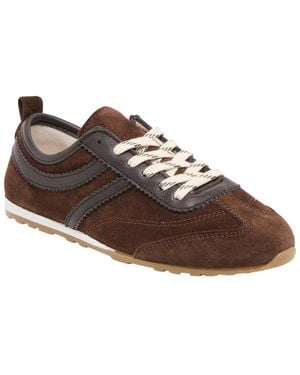Dolce Vita Viper Suede Trainer - Brown