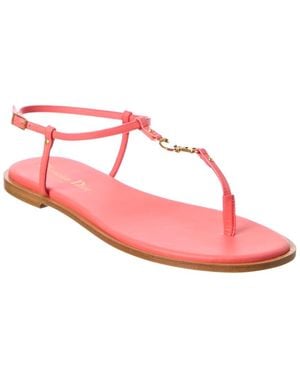 Dior C'Est Leather Sandal - Pink